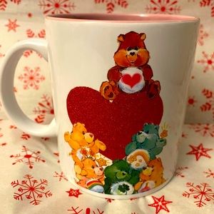 Carebear Glitter Heart Mug
